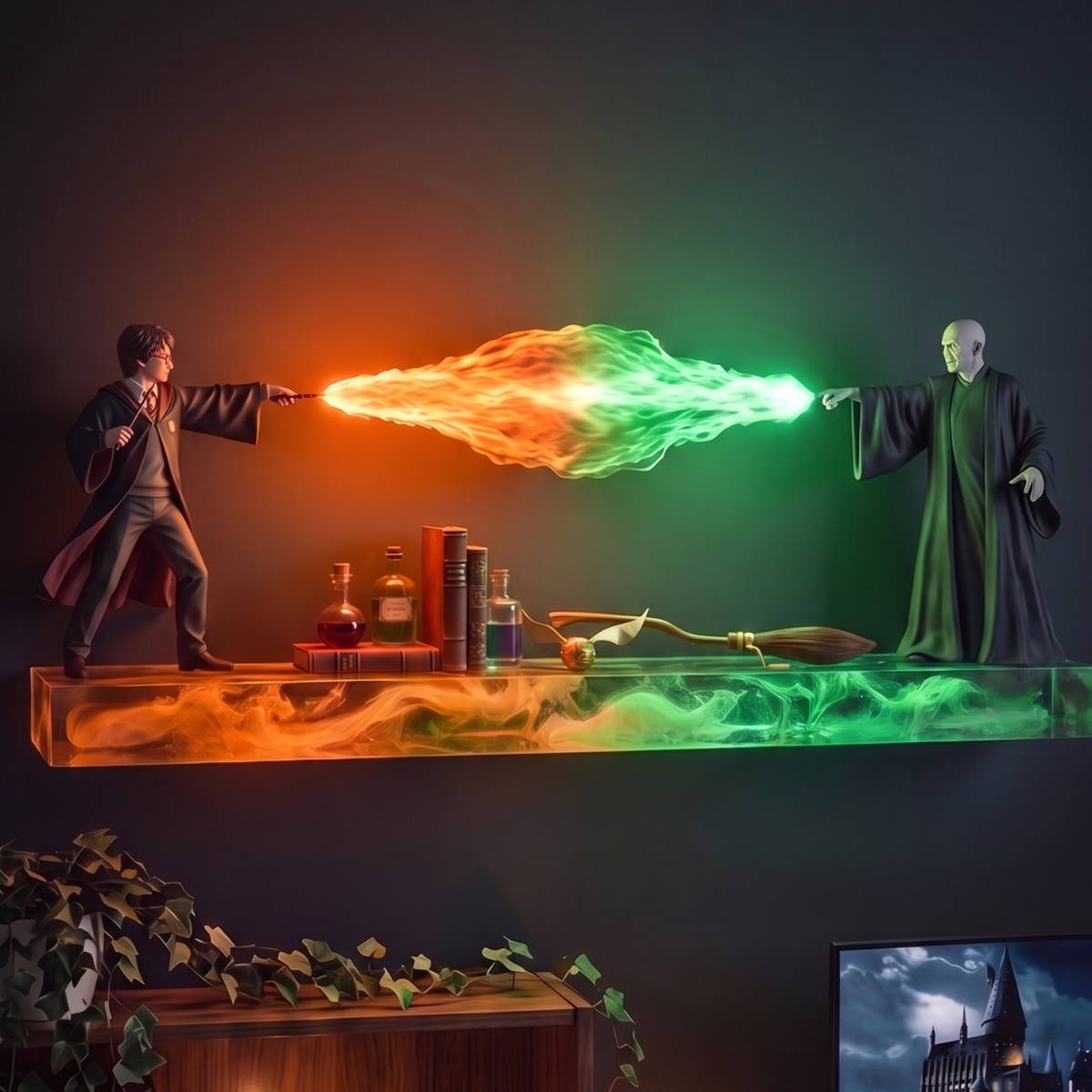 PotterCorner™ – Wizard Display Shelf