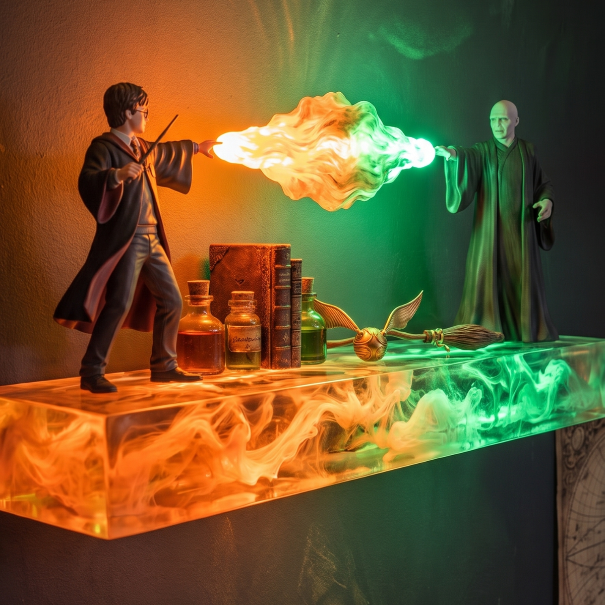 Potter Display Module PotterCorner™ – Wizard Display Shelf – TeamPotterCorner